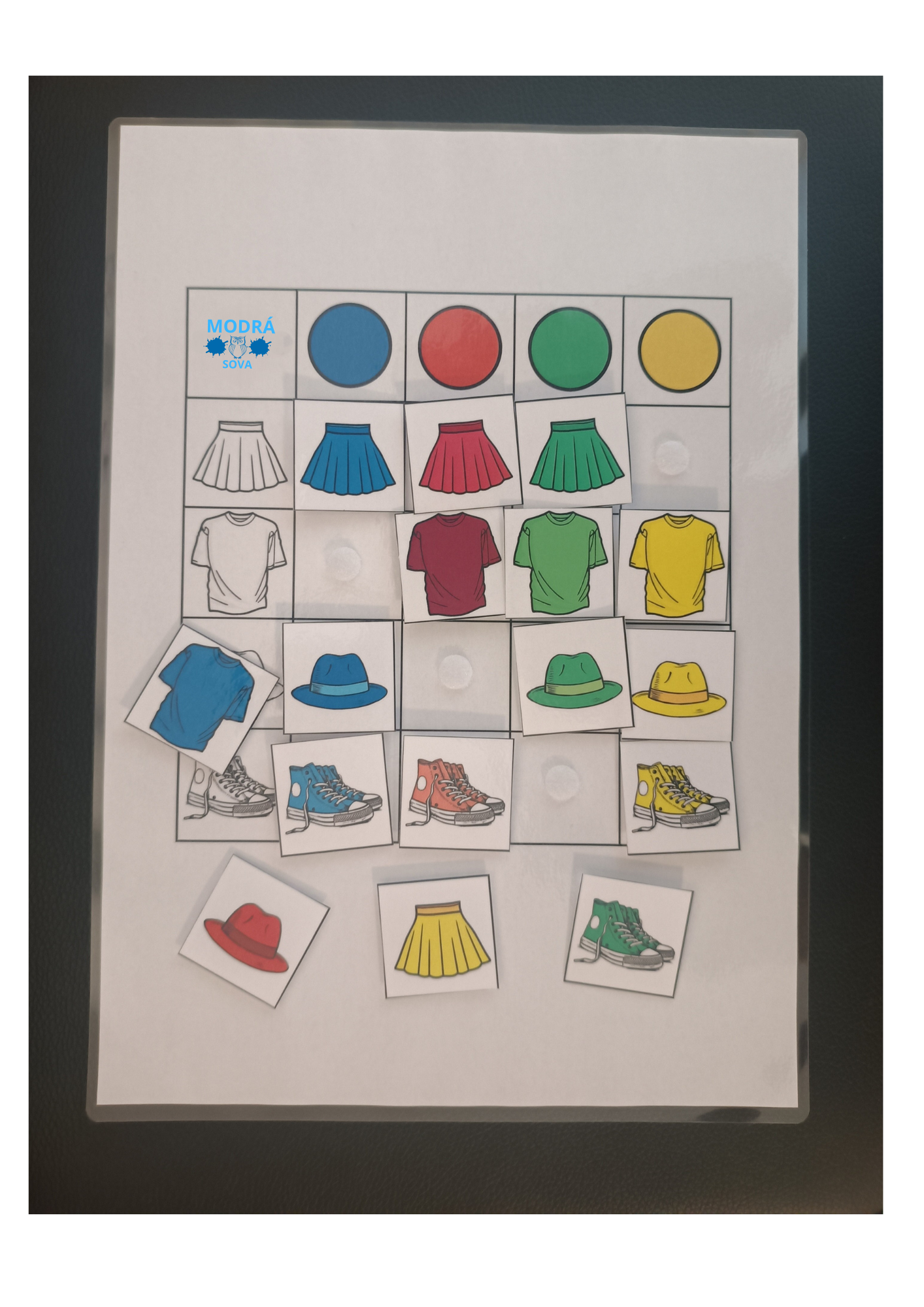 Třídění barvy (48 karet)